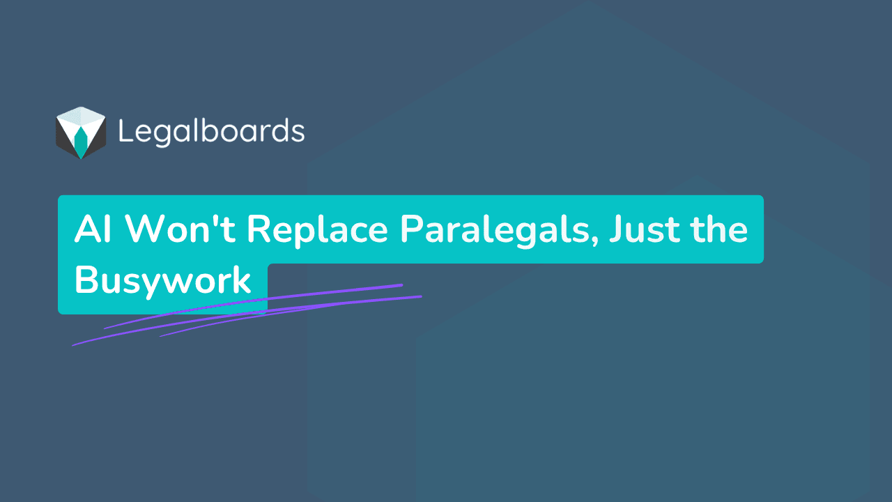AI Won't Replace Paralegals: What Actually Changes