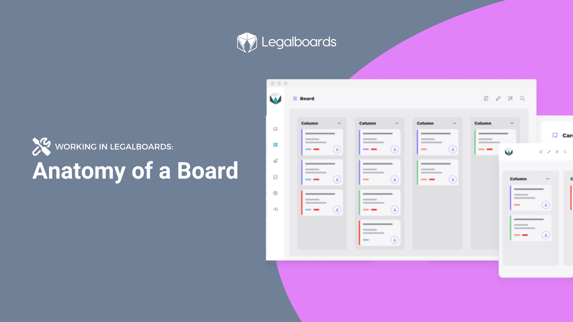 Working in Legalboards: Anatomy of a Board