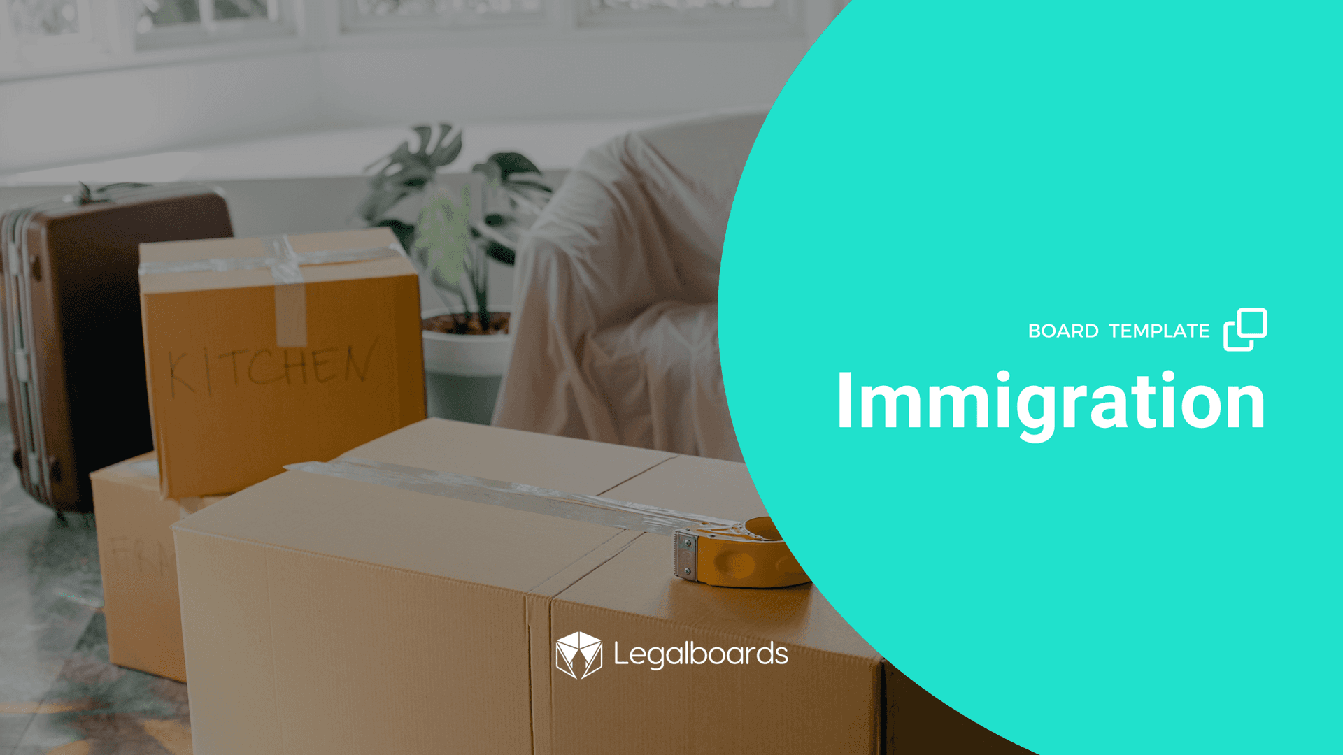 Working in Legalboards: Immigration Board Template