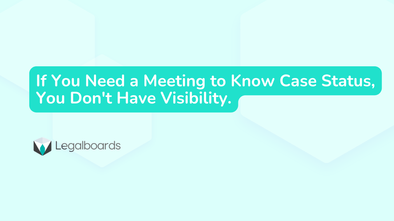 Stop Chasing Case Updates: Operational Visibility