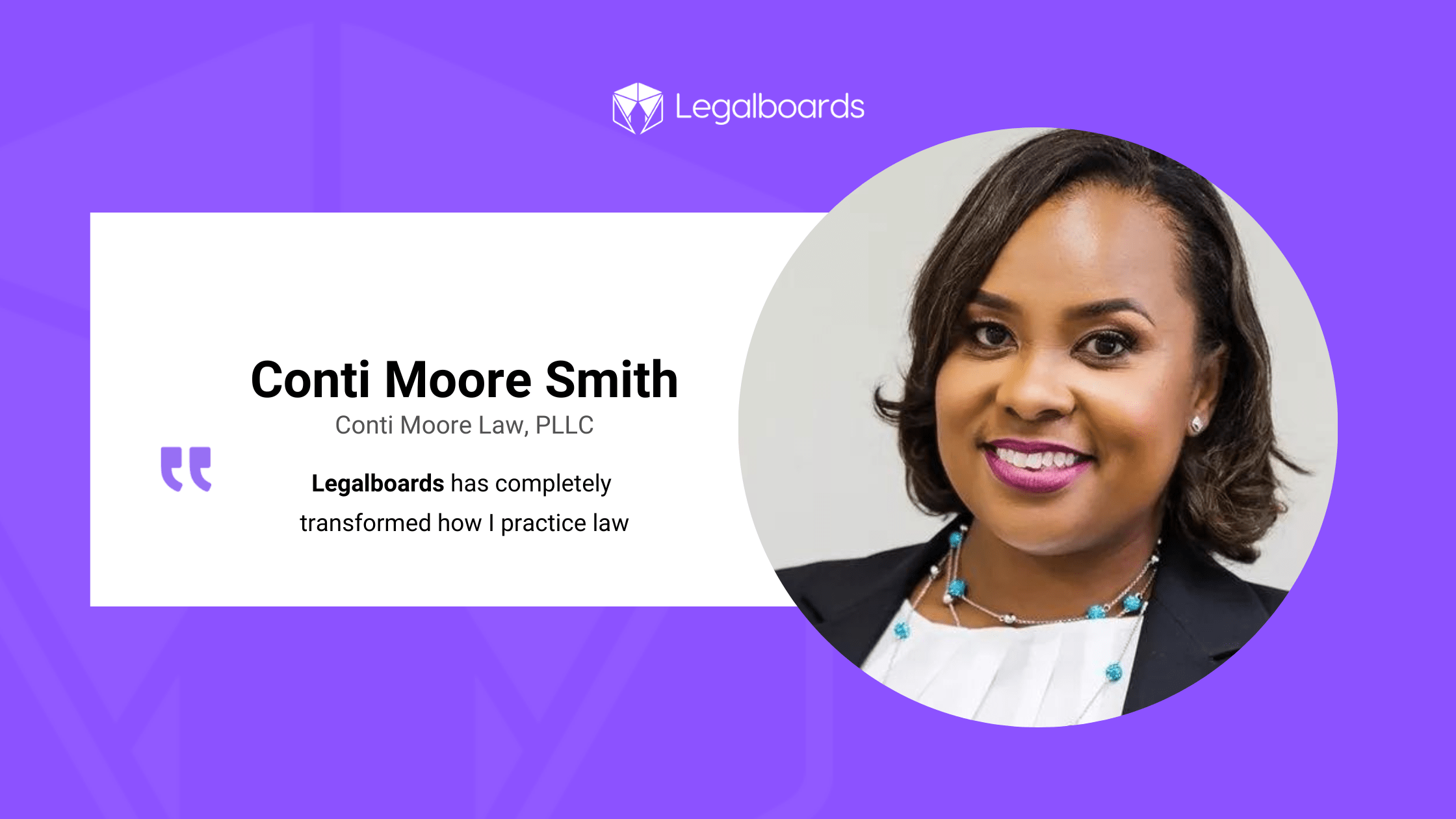 Customer Stories: Conti Moore Smith @ Conti Moore Law, PLLC