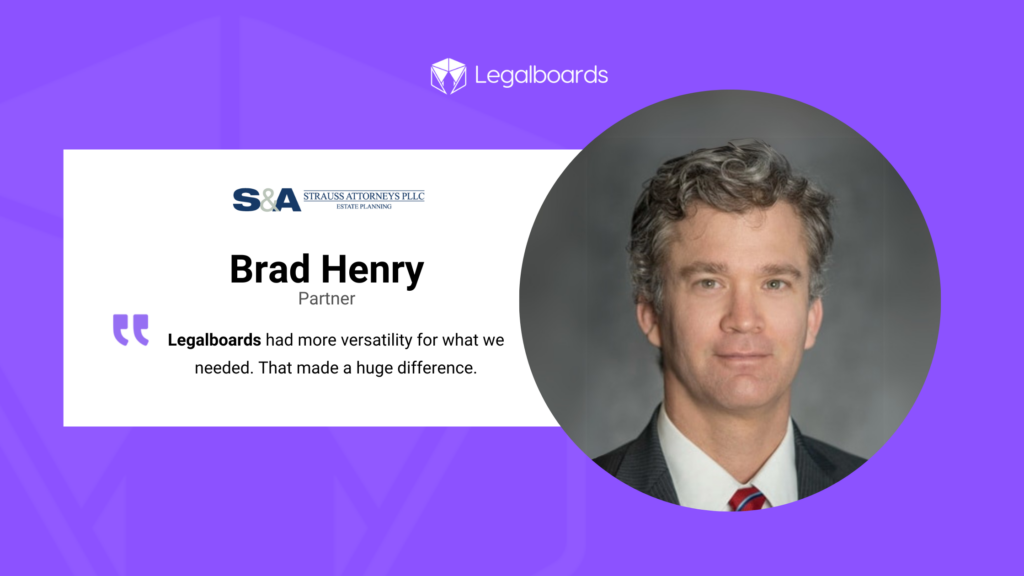 Strauss Attorneys PLLC case study on workflow precision using Legalboards