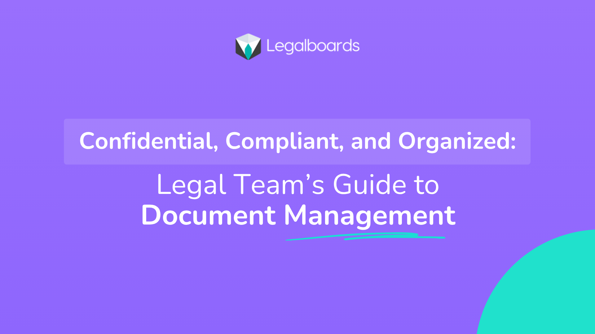 A Legal Team’s Guide to Document Management